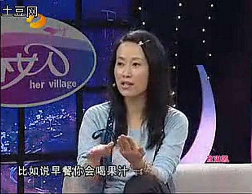 杨澜访谈，叶童